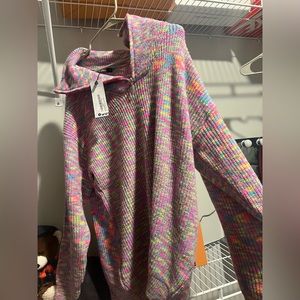 Multicolor fleece (oversized medium in Women's)